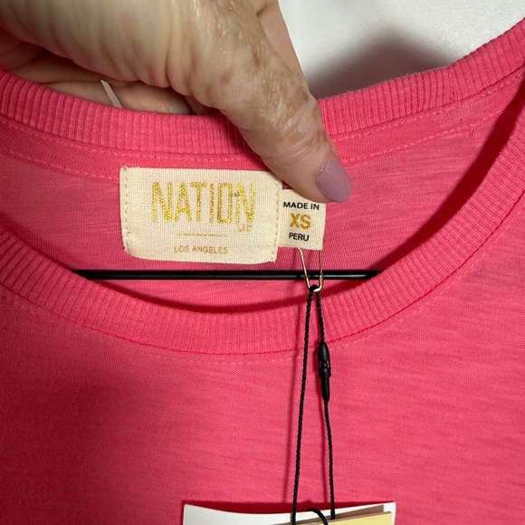 Nation LTD Elliot Ruffle Sleeve Dress in XS NWT - Picture 6 of 7